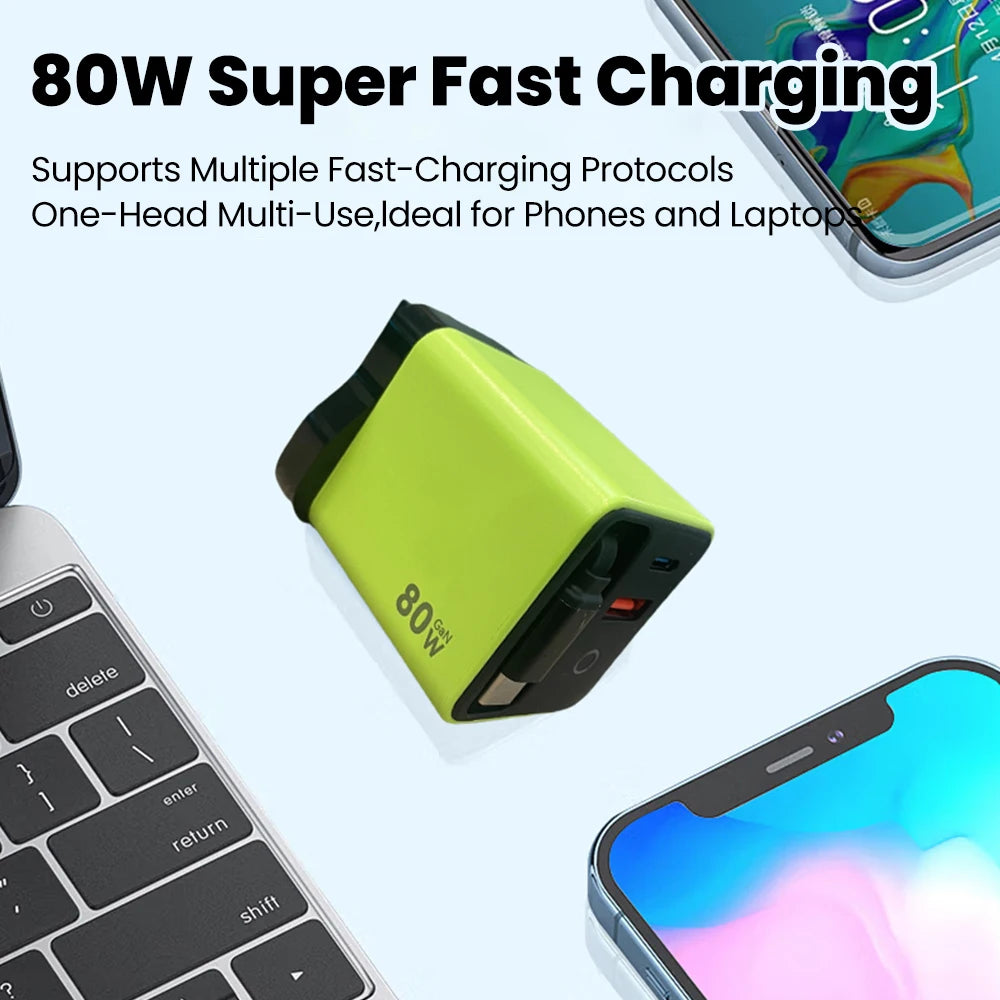 Retractable Fast Charger