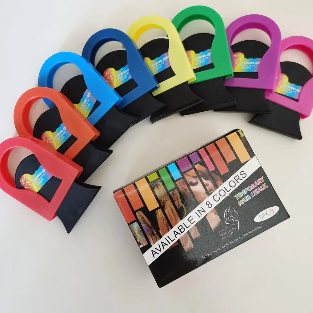 Temporary Hair Chalk Dye 8pcs