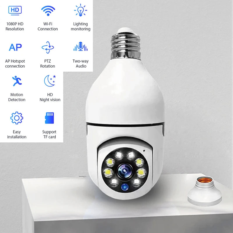 BulbCam WiFi Security Camera