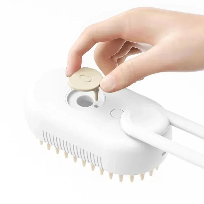 Electric Steamy Pet Hair Brush