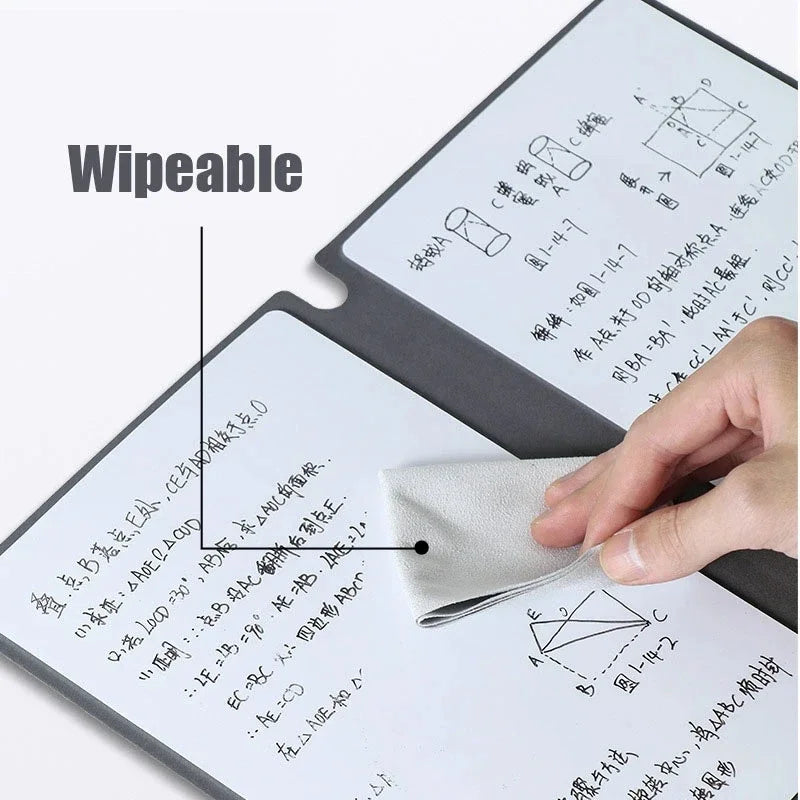A5 Reusable Whiteboard Notebook