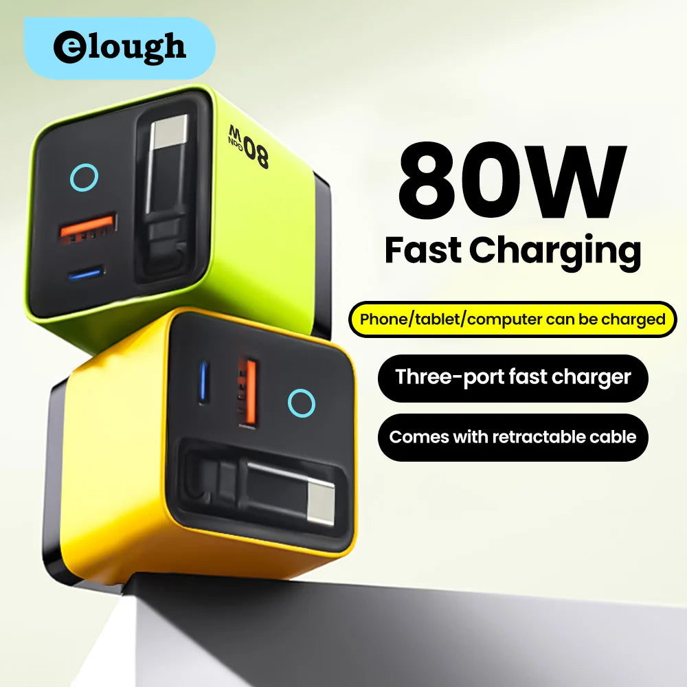 Retractable Fast Charger