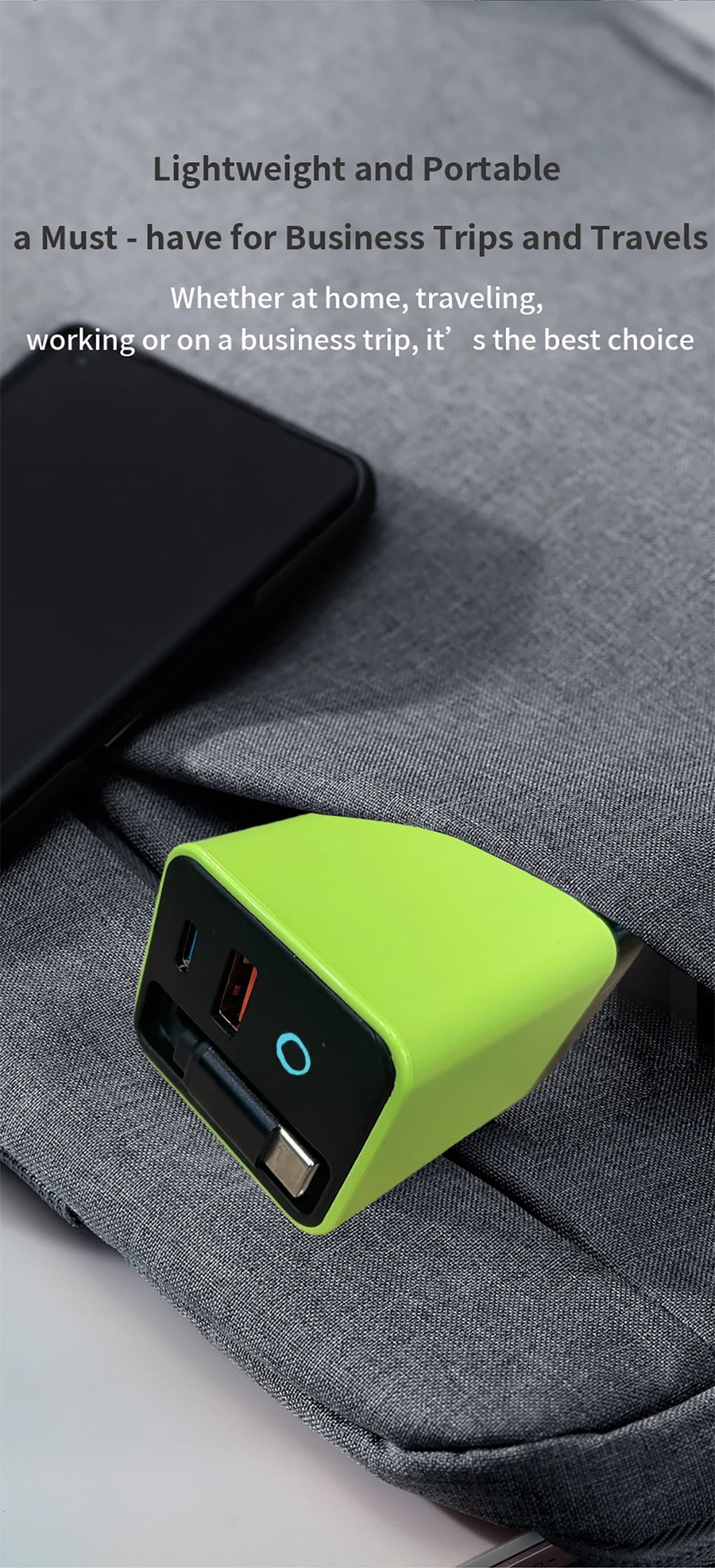 Retractable Fast Charger