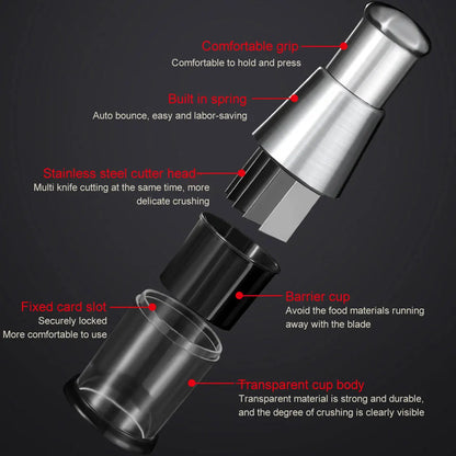 Stainless Steel Pressed Chopper