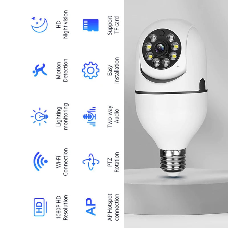 BulbCam WiFi Security Camera