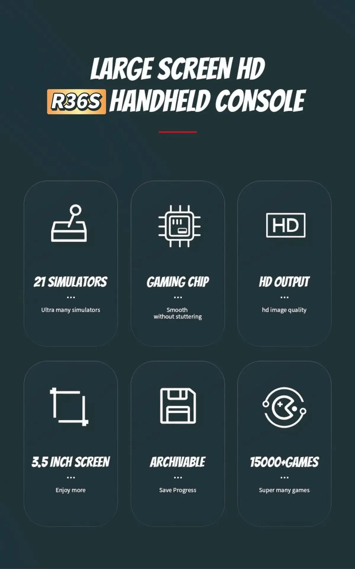 Retro Handheld Game Console