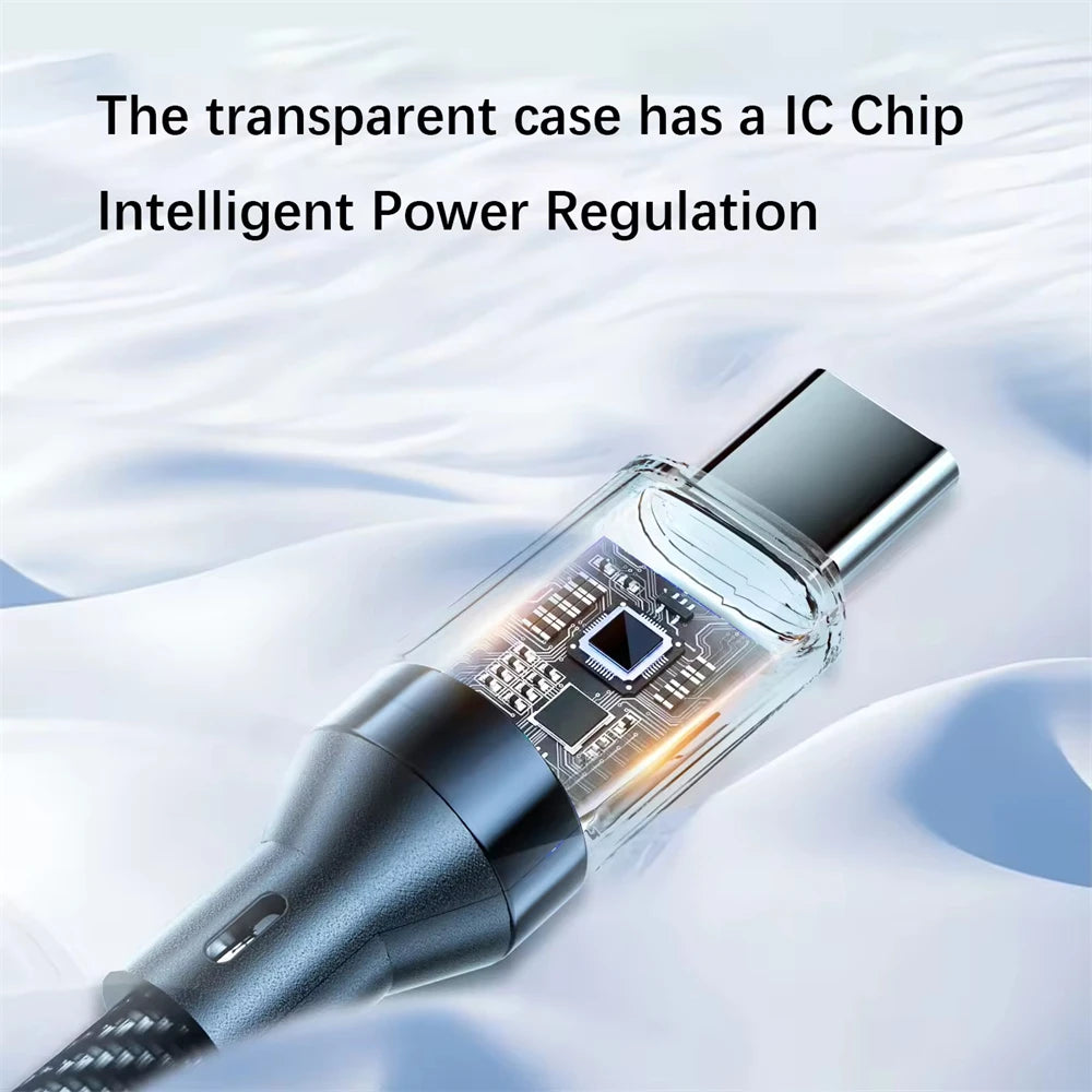 Fast Charging Cable With LED Display