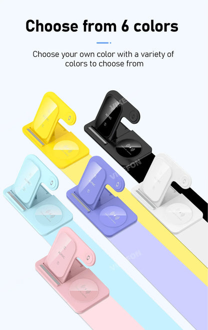 3 in 1 LED Wireless Charger