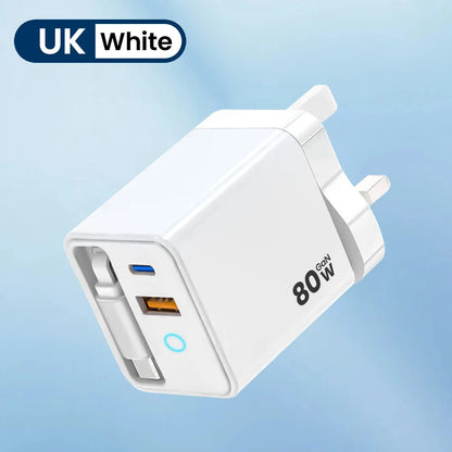 Retractable Fast Charger