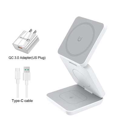 3 in 1 Foldable Wireless Charger