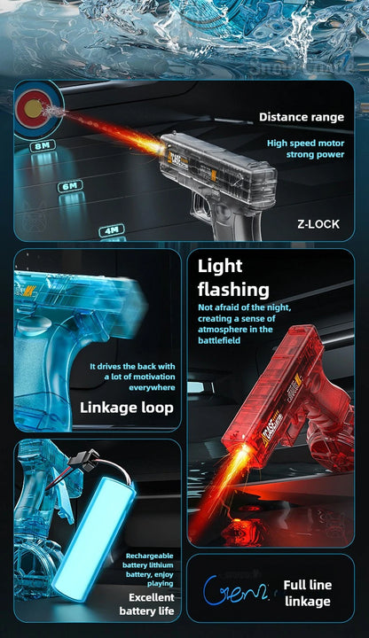 Electric Pistol Water Gun