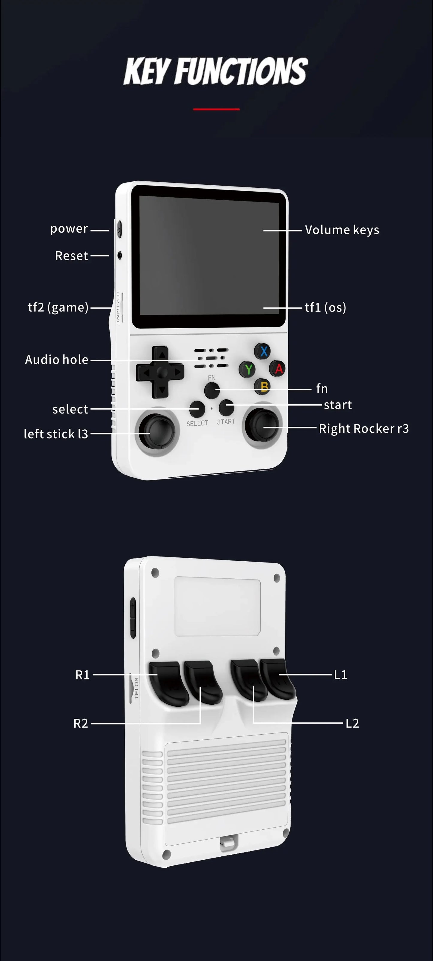 Retro Handheld Game Console