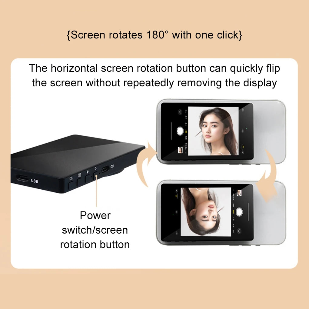 Magnetic Selfie Monitor