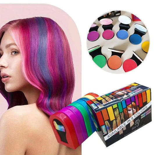 Temporary Hair Chalk Dye 8pcs