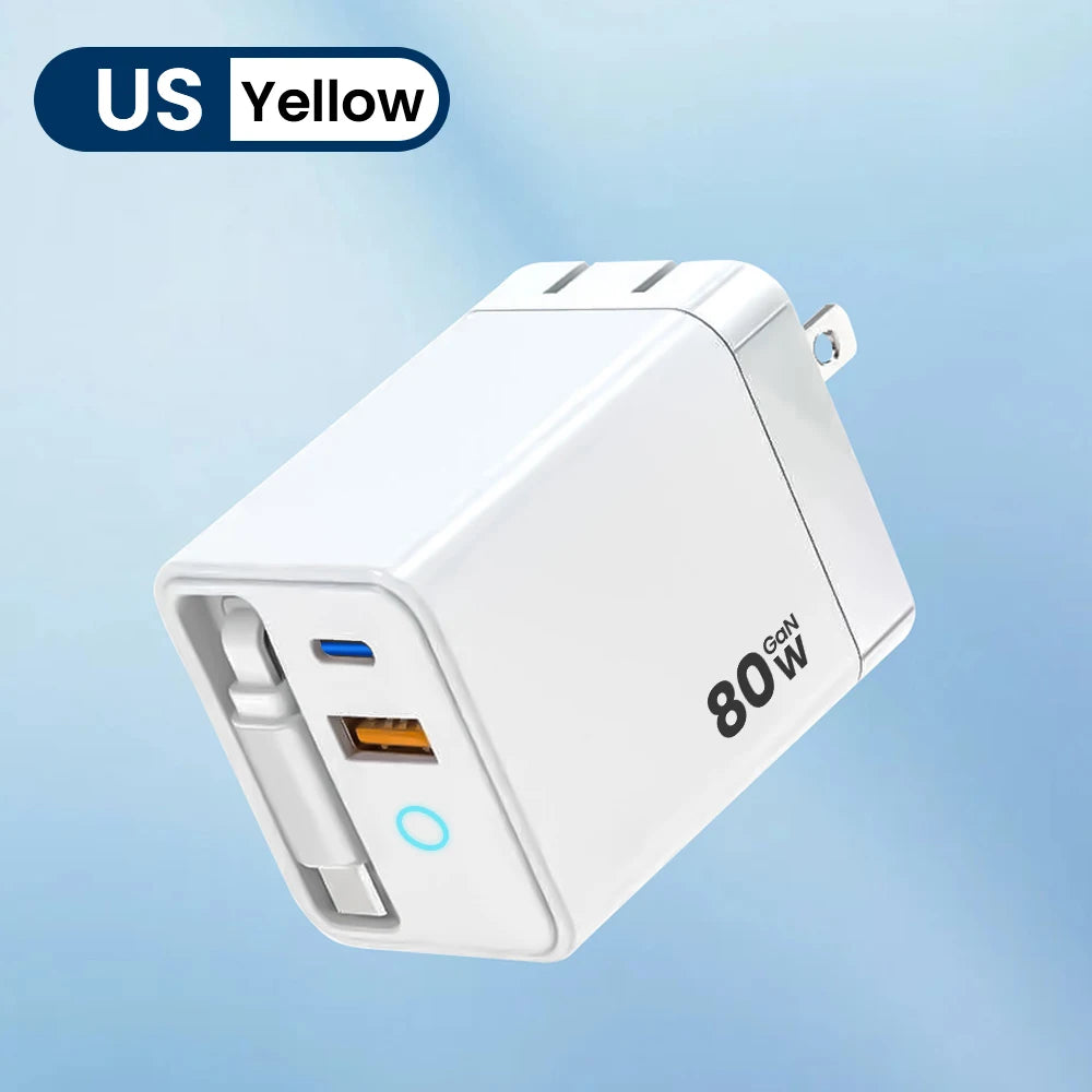 Retractable Fast Charger