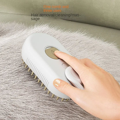 Electric Steamy Pet Hair Brush